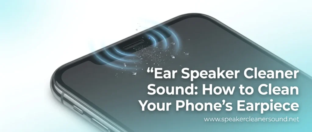 Ear Speaker Cleaner Sound - How to Clean Your Phones Earpiece