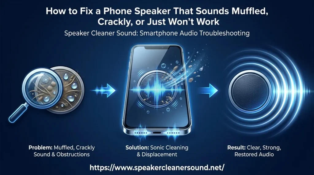 How to Fix a Phone Speaker That Sounds Muffled or Crackly